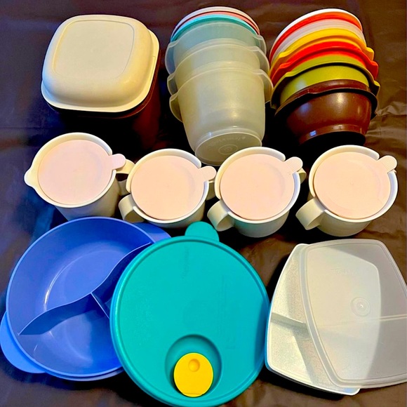 Tupperware Kitchen 3 Piece Tupperware Awesome Vintage Poshmark